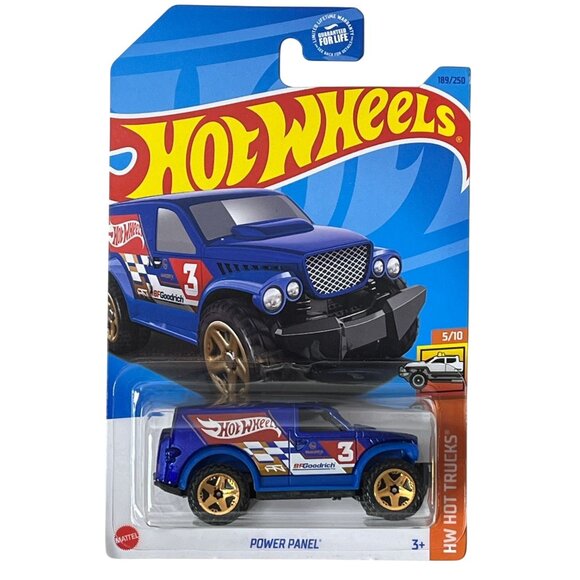Hot Wheels 2024 Power Panel HW Hot Trucks Blue 1:64 Diecast Car NOC - Picture 1 of 9